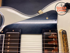 2020 Gibson Custom Shop Les Paul Custom Alpine White | Ebony Board + Long Neck Tenon | OHSC + COA