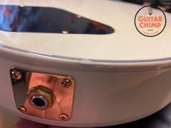 2020 Gibson Custom Shop Les Paul Custom Alpine White | Ebony Board + Long Neck Tenon | OHSC + COA