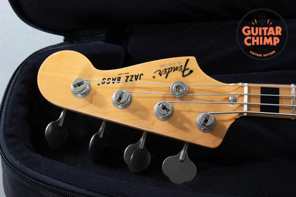 2004 Fender Japan JB75-90US '75 Reissue Jazz Bass Vintage White