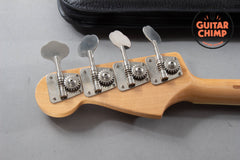 1997 Fender Japan JB75-90US ’75 Reissue Jazz Bass Natural CIJ w/ USA Pickups | Bound Maple Neck | Gig Bag