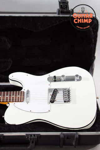 2020 Fender American Ultra Telecaster Arctic Pearl | Excellent | Rosewood Board | Fender Hard Case