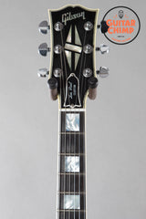 1997 Gibson Custom Shop Les Paul Custom Florentine Trans Black Flame Top