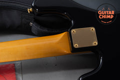 2018 Fender Japan Traditional 60s Precision Bass Midnight MIJ Matching Headstock Gold Hardware | Very Good | Gig Bag