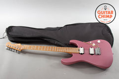 2019 Charvel Pro-Mod DK24 HH 2PT CM Satin Burgundy Mist | Seymour Duncan Pickups | Excellent | Gig Bag
