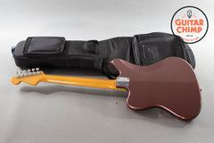 1999 Fender Japan JM66-RC Jazzmaster ’62 Reissue Burgundy Mist Metallic Matching Headstock | CIJ Limited Run | Rare Color