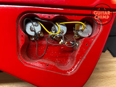 2018 Gibson Thunderbird Bright Cherry – Rare Finish, Factory Babicz Bridge | OHSC