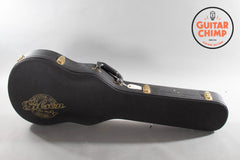 1997 Gibson Custom Shop Les Paul Custom Florentine Trans Black Flame Top