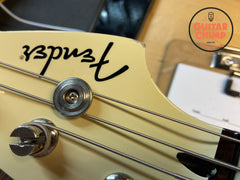 2006 Fender Aerodyne Jazz Bass – Rare 32" Medium Scale – Olympic White (Japan)