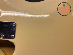 2006 Fender Aerodyne Jazz Bass – Rare 32" Medium Scale – Olympic White (Japan)