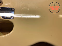 2006 Fender Aerodyne Jazz Bass – Rare 32" Medium Scale – Olympic White (Japan)