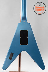 2023 Gibson Custom Shop Richie Faulkner Signature Flying V Custom Pelham Blue
