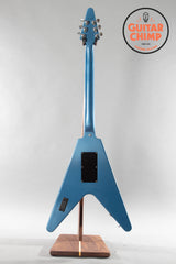 2023 Gibson Custom Shop Richie Faulkner Signature Flying V Custom Pelham Blue