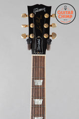 2001 Gibson Les Paul Standard Double Cutaway Plus Trans Amber