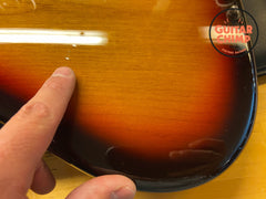 2007 Fender Japan JG66 ’62 Reissue Jaguar – 3-Tone Sunburst (MIJ, Excellent, Gig Bag)