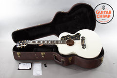 2018 Gibson Custom Shop SJ-200 Custom Alpine White | LR Baggs Anthem | Original Case | Rare