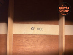 2006 Gibson Custom Shop CF-100E Reissue Sunburst