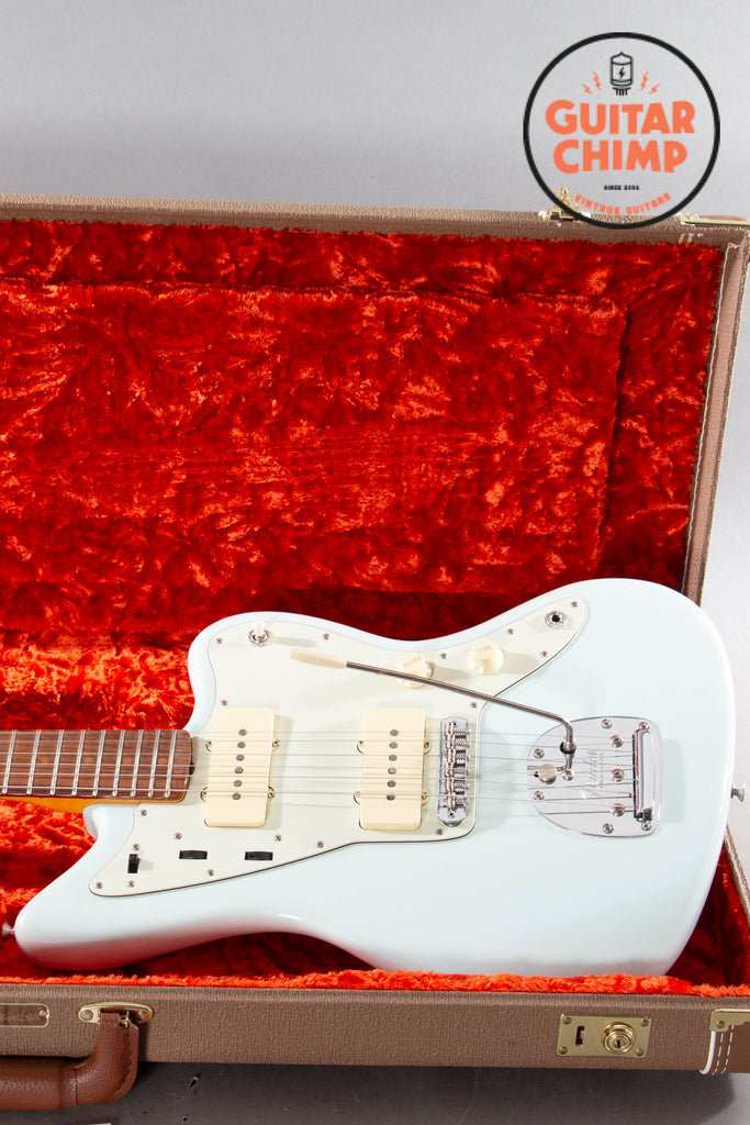 2024 Fender ’62 American Vintage Thin Skin Jazzmaster Sonic Blue w/ Matching Headstock & COA