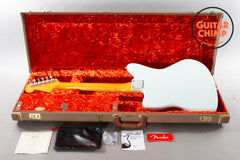 2024 Fender ’62 American Vintage Thin Skin Jazzmaster Sonic Blue w/ Matching Headstock & COA