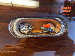 2025 Gibson Exclusive Les Paul Junior Double Cutaway – Dark Walnut | Original Hard-Shell Case | Very Good Condition