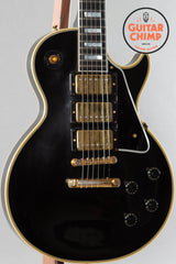 2019 Gibson Custom Shop Historic 3-Pickup '57 Reissue Les Paul Custom Black Beauty