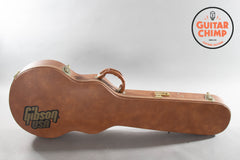 2001 Gibson Les Paul Standard Double Cutaway Plus Trans Amber