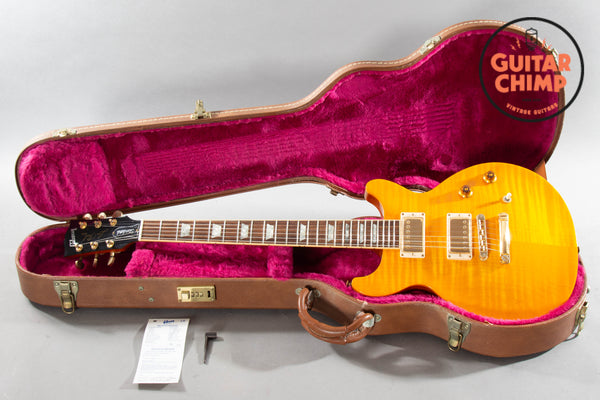 2001 Gibson Les Paul Standard Double Cutaway Plus Trans