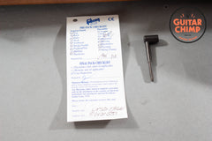 2001 Gibson Les Paul Standard Double Cutaway Plus Trans Amber