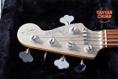 1998 Fender Roscoe Beck V 5-String – Shoreline Gold