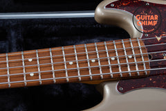 1998 Fender Roscoe Beck V 5-String – Shoreline Gold