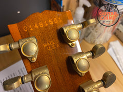 2001 Gibson Les Paul Standard Double Cutaway Plus Trans Amber