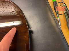 2025 Gibson Exclusive Les Paul Junior Double Cutaway – Dark Walnut | Original Hard-Shell Case | Very Good Condition