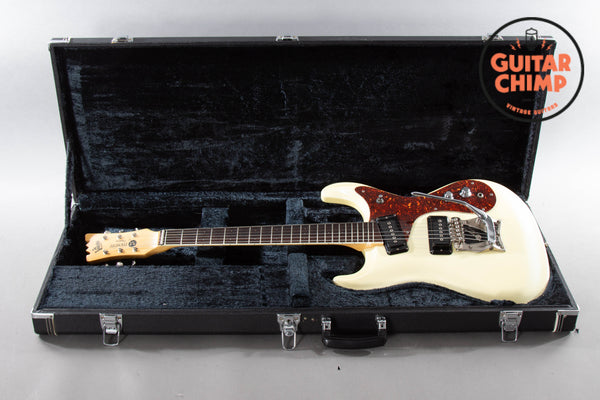 2000s Mosrite Super Custom '65 Ventures Model Pearl White Kurokumo