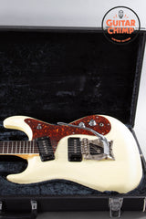 2000s Mosrite Super Custom '65 Ventures Model Pearl White Kurokumo Japan w/ Case