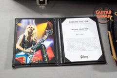 2023 Gibson Custom Shop Richie Faulkner Signature Flying V Custom Pelham Blue