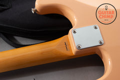 1997 Fender Japan ST62-70TX Stratocaster Shell Pink CIJ w/ USA Texas Specials & Gig Bag