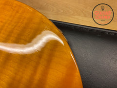 2001 Gibson Les Paul Standard Double Cutaway Plus Trans Amber