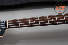 2019 Fender Japan Aerodyne II Jazz Bass Gun Metal Blue w/ Matching Headstock MIJ