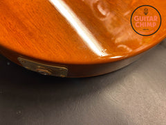 2001 Gibson Les Paul Standard Double Cutaway Plus Trans Amber