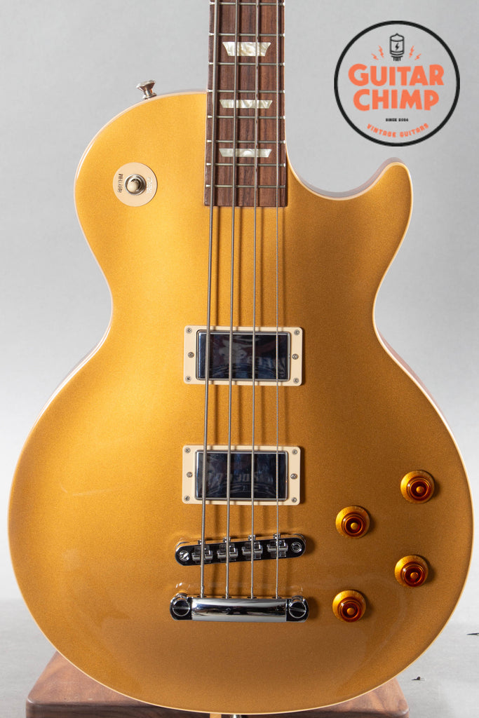 2011 Gibson Les Paul Standard Bass Goldtop