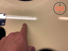 2010 Fender Japan JM66 ’62 Reissue Jazzmaster Vintage White | MIJ | 7.25" Radius | Gig Bag