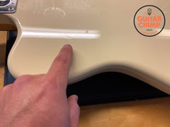 2010 Fender Japan JM66 ’62 Reissue Jazzmaster Vintage White | MIJ | 7.25" Radius | Gig Bag