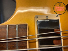 2016 Gibson ES-Les Paul Bass Goldtop | Original Case & COA | Semi-Hollow Short Scale