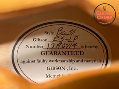 2016 Gibson ES-Les Paul Bass Goldtop | Original Case & COA | Semi-Hollow Short Scale