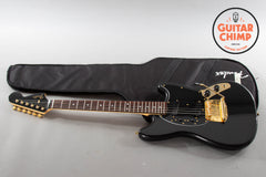 2025 Fender Japan Traditional II ’60s Mustang Black Pearl MIJ w/ Matching Headstock & Gold Hardware