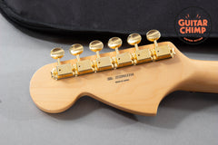 2025 Fender Japan Traditional II ’60s Mustang Black Pearl MIJ w/ Matching Headstock & Gold Hardware