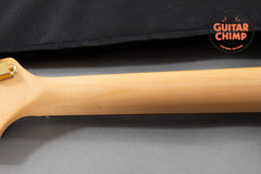 2025 Fender Japan Traditional II ’60s Mustang Black Pearl MIJ w/ Matching Headstock & Gold Hardware