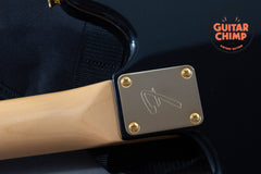 2025 Fender Japan Traditional II ’60s Mustang Black Pearl MIJ w/ Matching Headstock & Gold Hardware