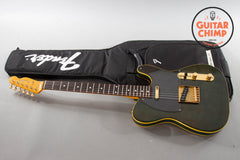 1986 Fender Japan TL62-77G Telecaster Custom ’62 Vintage Reissue — Rare Green Flame Top MIJ