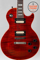 2013 Gibson Custom Shop Les Paul Custom Jaguar Orange Widow – Stinger Head-Stock - Rare