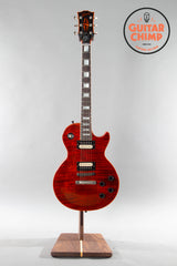 2013 Gibson Custom Shop Les Paul Custom Jaguar Orange Widow – Stinger Head-Stock - Rare